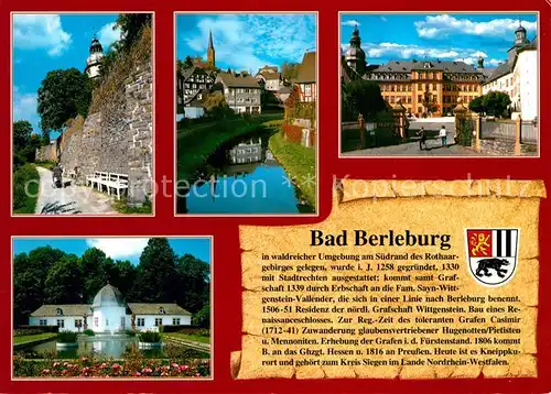 AK / Ansichtskarte Bad_Berleburg  Bad_Berleburg