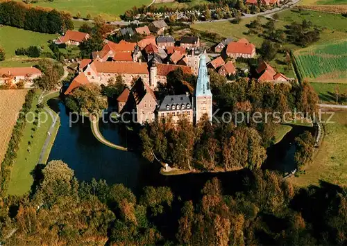 AK / Ansichtskarte Raesfeld Schloss Raesfeld Fliegeraufnahme Raesfeld