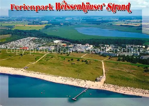 AK / Ansichtskarte Weissenhaeuser_Strand Ferienpark Fliegeraufnahme Weissenhaeuser_Strand