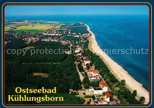 AK / Ansichtskarte Kuehlungsborn_Ostseebad Fliegeraufnahme Kuehlungsborn_Ostseebad