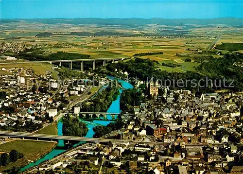 AK / Ansichtskarte Limburg_Lahn Fliegeraufnahme Limburg_Lahn