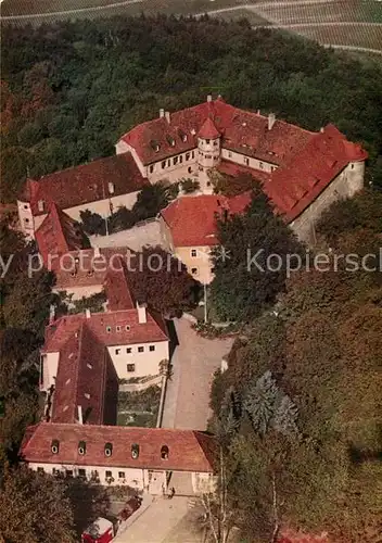 AK / Ansichtskarte Schloss_Schwanberg Fliegeraufnahme Schloss Schwanberg