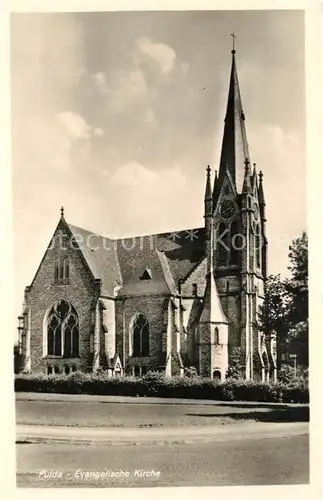 AK / Ansichtskarte Fulda Evangelische Kirche Fulda