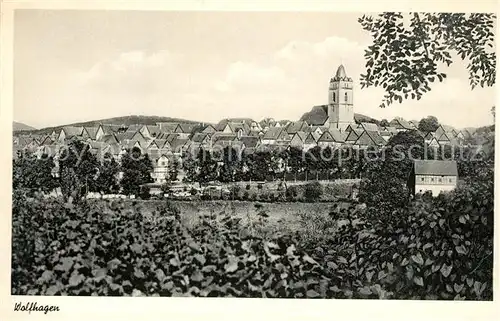 AK / Ansichtskarte Wolfhagen Ortsansicht mit Kirche Wolfhagen