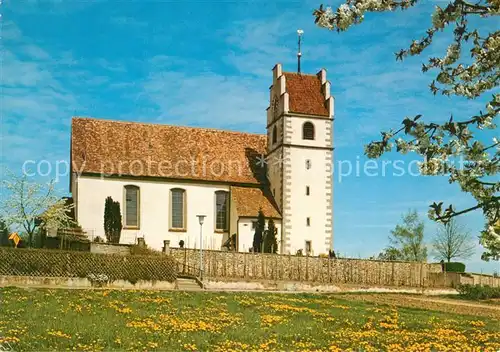 AK / Ansichtskarte Horn_Gaienhofen St Johannes Kirche Horn Gaienhofen