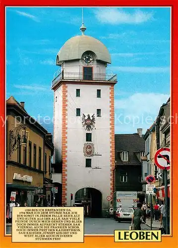 AK / Ansichtskarte Leoben Stadttor Leoben