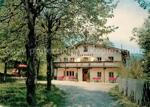 AK / Ansichtskarte Bad_Hofgastein Cafe Pension Bertahof Bad_Hofgastein