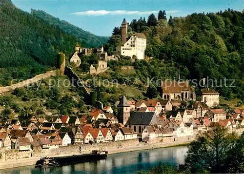 AK / Ansichtskarte Hirschhorn_Neckar Schloss Hotel Burg  Hirschhorn Neckar