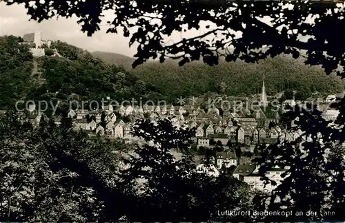 AK / Ansichtskarte Biedenkopf Blick von der Schlossterrasse Biedenkopf