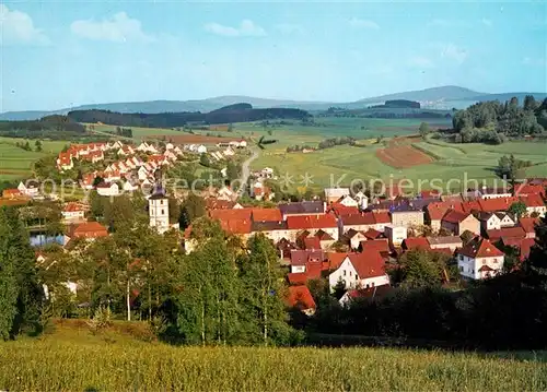 AK / Ansichtskarte Marktschorgast Panorama Fichtelgebirge Marktschorgast