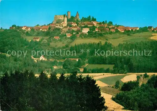 AK / Ansichtskarte Leuchtenberg Panorama Burg Oberpfaelzer Wald Leuchtenberg