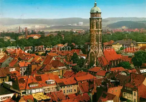 AK / Ansichtskarte Goettingen_Niedersachsen Panorama Blick auf Jacobikirche Goettingen Niedersachsen