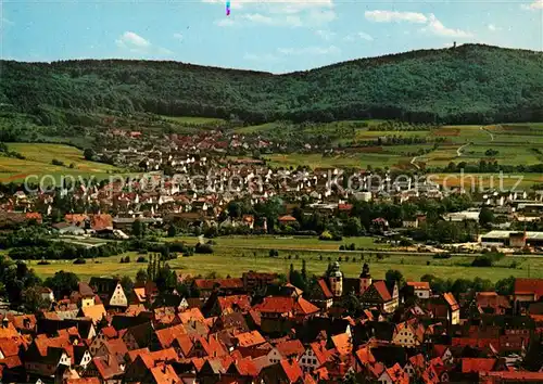 AK / Ansichtskarte Hersbruck Suedstadt mit Arzberg Fliegeraufnahme Hersbruck