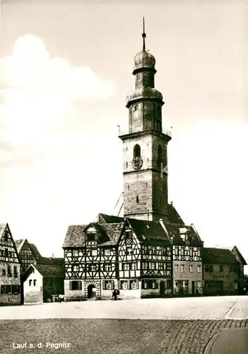 AK / Ansichtskarte Lauf_Pegnitz Motiv vor der Zerstoerung Repro Lauf Pegnitz