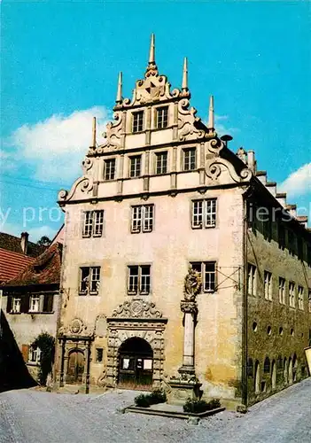 AK / Ansichtskarte Sulzfeld_Main Rathaus Sulzfeld Main