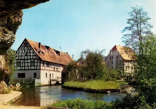 AK / Ansichtskarte Velden_Mittelfranken Partie an der Pegnitz Velden Mittelfranken