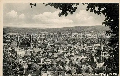 AK / Ansichtskarte Bad_Aachen Blick vom Lousberg Bad_Aachen