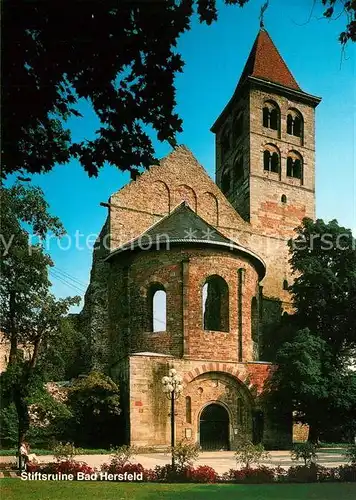 AK / Ansichtskarte Bad_Hersfeld Stiftsruine  Bad_Hersfeld