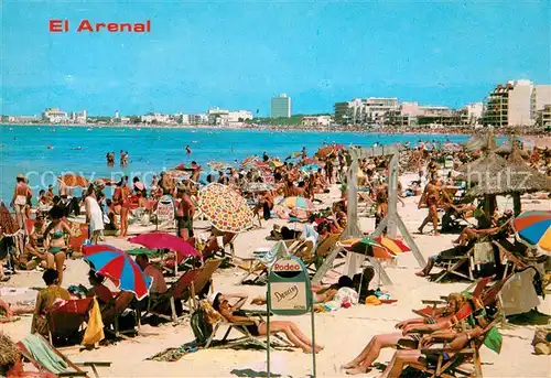 AK / Ansichtskarte El_Arenal_Mallorca Playa Strand El_Arenal_Mallorca