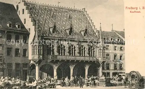 AK / Ansichtskarte Freiburg_Breisgau Historisches Kaufhaus Freiburg Breisgau