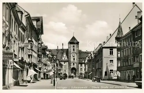 AK / Ansichtskarte Villingen Schwenningen Obere Strasse mit oberem Tor Villingen Schwenningen