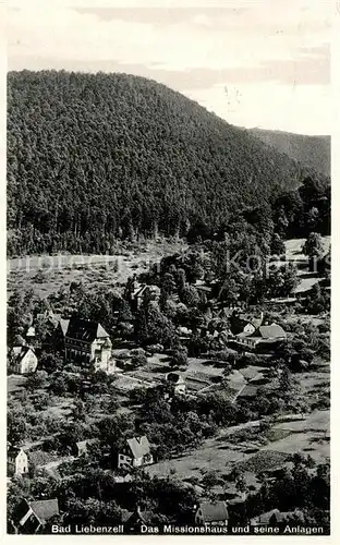 AK / Ansichtskarte Bad_Liebenzell Missionshaus mit Anlagen Bad_Liebenzell