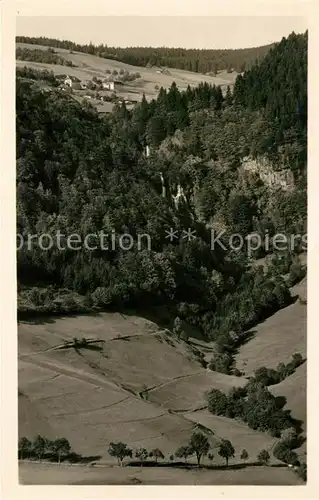 AK / Ansichtskarte Todtnauberg mit Wasserfall Todtnauberg