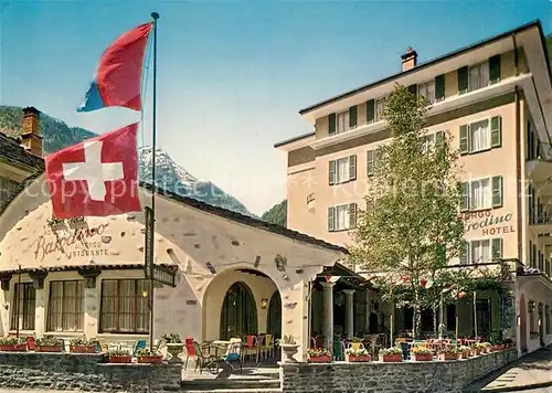 AK / Ansichtskarte Cevio Albergo Basodino Hotel Cevio