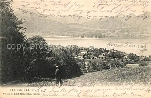 AK / Ansichtskarte Tegernsee Panorama Tegernsee