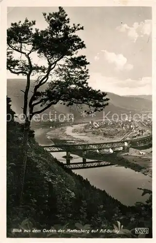 AK / Ansichtskarte Alf_Bullay_Mosel Blick von der Martenburg Alf_Bullay_Mosel