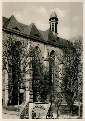 AK / Ansichtskarte Fritzlar Evangelische Kirche fruehere Minoritenkirche Fritzlar