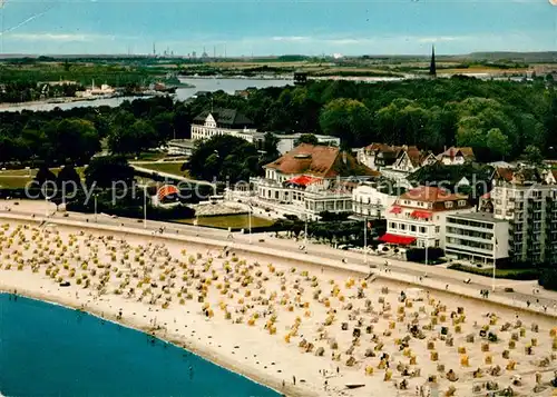 AK / Ansichtskarte Travemuende_Ostseebad Fliegeraufnahme Travemuende_Ostseebad