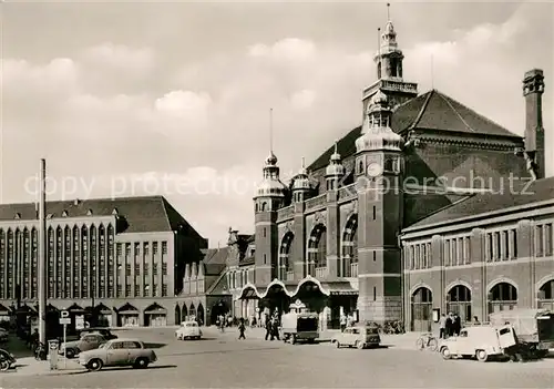 AK / Ansichtskarte Luebeck Hauptbahnhof Hansestadt Luebeck