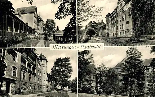 AK / Ansichtskarte Melsungen_Fulda Stadtwald Panorama Melsungen Fulda