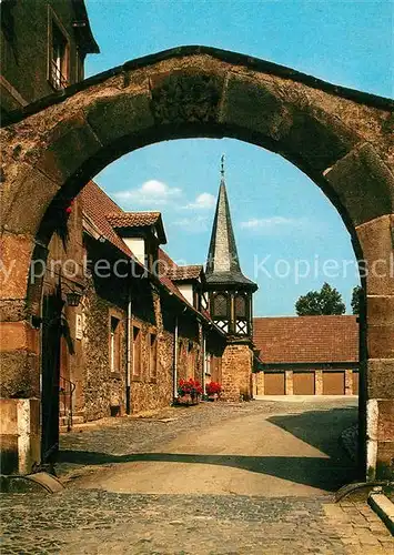 AK / Ansichtskarte Lauterbach_Hessen Torbogen Lauterbach Hessen