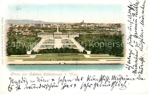 AK / Ansichtskarte Wien Schloss Schoenbrunn Wien