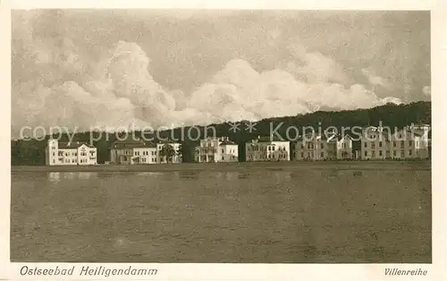 AK / Ansichtskarte Heiligendamm_Ostseebad Villenreihe Heiligendamm_Ostseebad