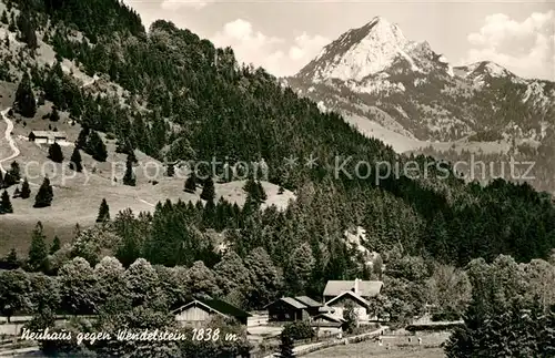 AK / Ansichtskarte Neuhaus_Inn Panorama Wendelstein Neuhaus Inn