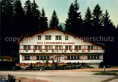 AK / Ansichtskarte Gerardmer_Vosges Hotel Restaurant Les Cascades Gerardmer Vosges