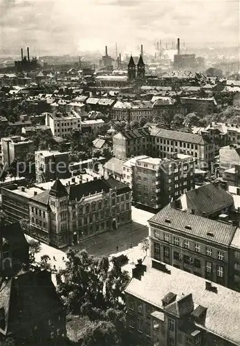 AK / Ansichtskarte Ostrava Stadtpanorama Industrie Das staehlerne Herz der Republik Ostrava