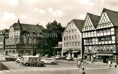 AK / Ansichtskarte Soest_Arnsberg Marktplatz mit Wilde Mann Soest_Arnsberg