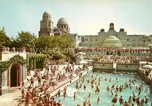 AK / Ansichtskarte Budapest Hotel Gellert Wellenbad Budapest