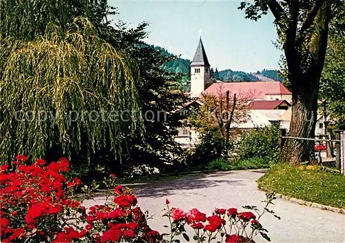 AK / Ansichtskarte Peiting Ortsmotiv mit Kirche Peiting