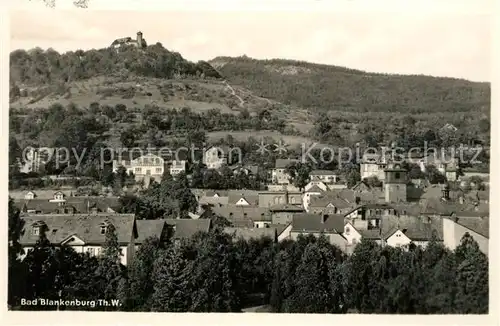 AK / Ansichtskarte Blankenburg_Bad Ruine Greifenstein Panorama Blankenburg_Bad