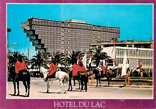 AK / Ansichtskarte Tunis Hotel du Lac Tunis