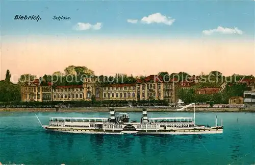 AK / Ansichtskarte Biebrich_Wiesbaden Schloss Biebrich_Wiesbaden