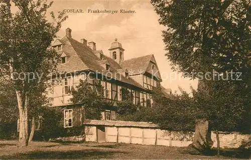 AK / Ansichtskarte Goslar Frankenberger Kloster Goslar