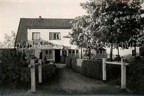 AK / Ansichtskarte Hamburg Gasthaus Zum Waldkrug Hamburg