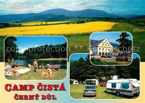 AK / Ansichtskarte Cerny_Dul_Schwarzenthal Camping Cista  Cerny_Dul_Schwarzenthal