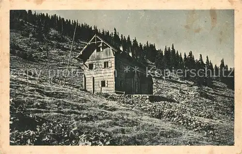 AK / Ansichtskarte oetscher Schutzhaus Panorama oetscher Schutzhaus